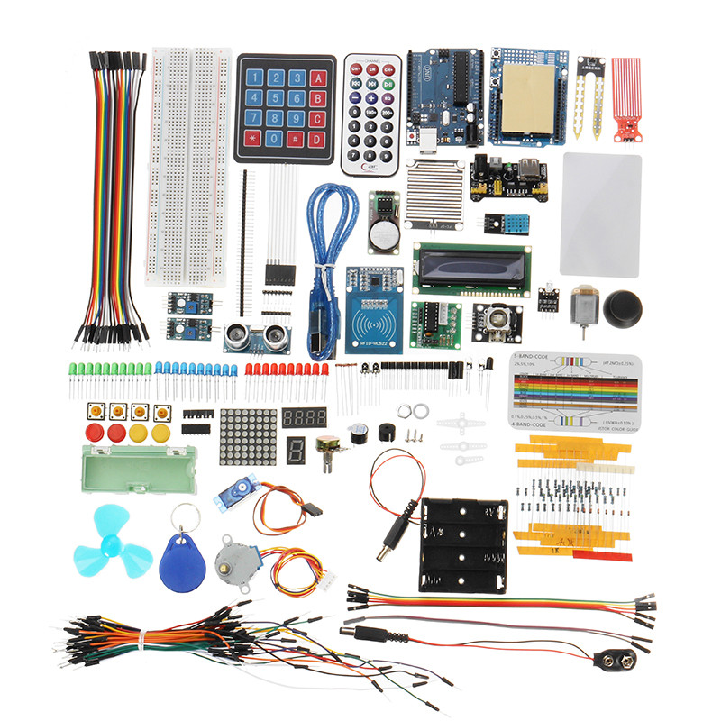 DIY Arduino Kit
 DIY RFID Environment Monitoring Access Display Electronic