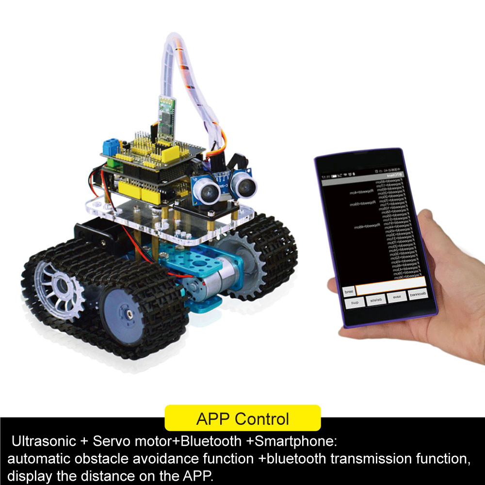 DIY Arduino Kit
 DIY Mini Tank Smart Robot car kit for Arduino Robot