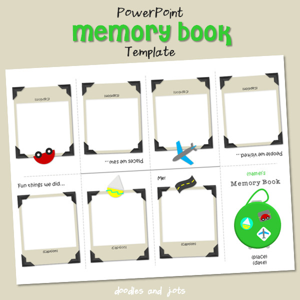 DIY Baby Book Template
 Memory Book for Baby