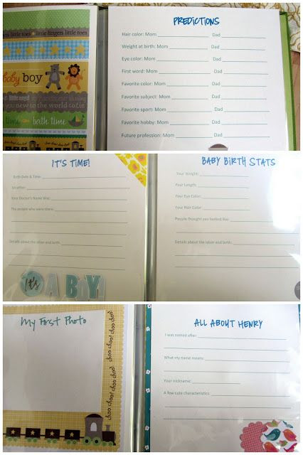 DIY Baby Book Template
 44 best images about Baby journal ideas on Pinterest