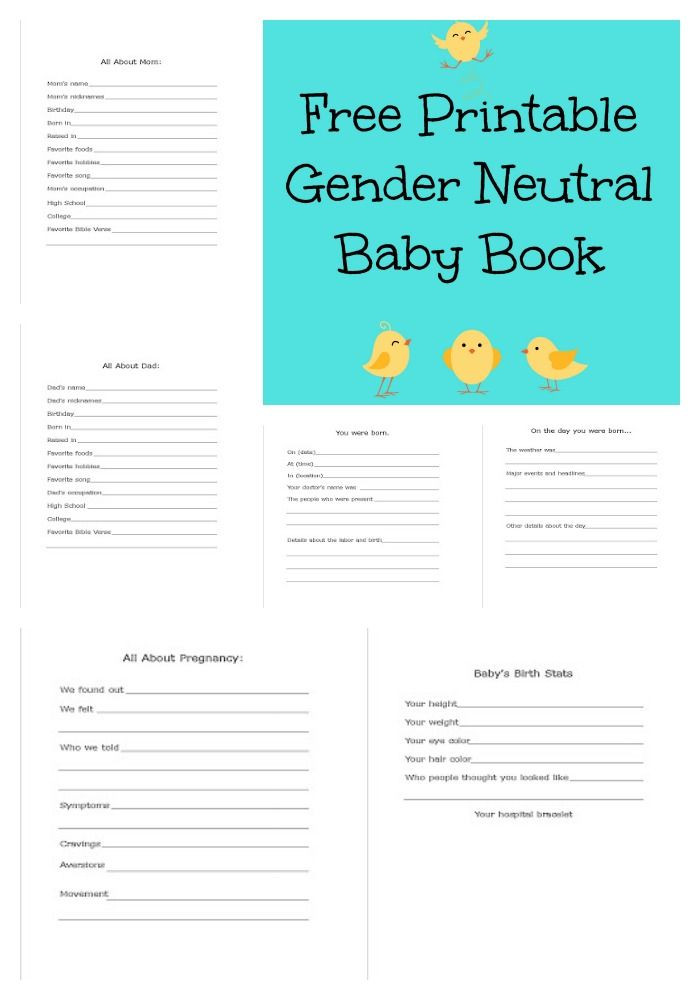 DIY Baby Book Template
 UPDATE Our Homemade Baby Book With Free Printables