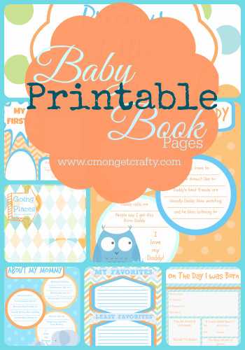 DIY Baby Book Template
 Printable Baby Book Pages Free Download