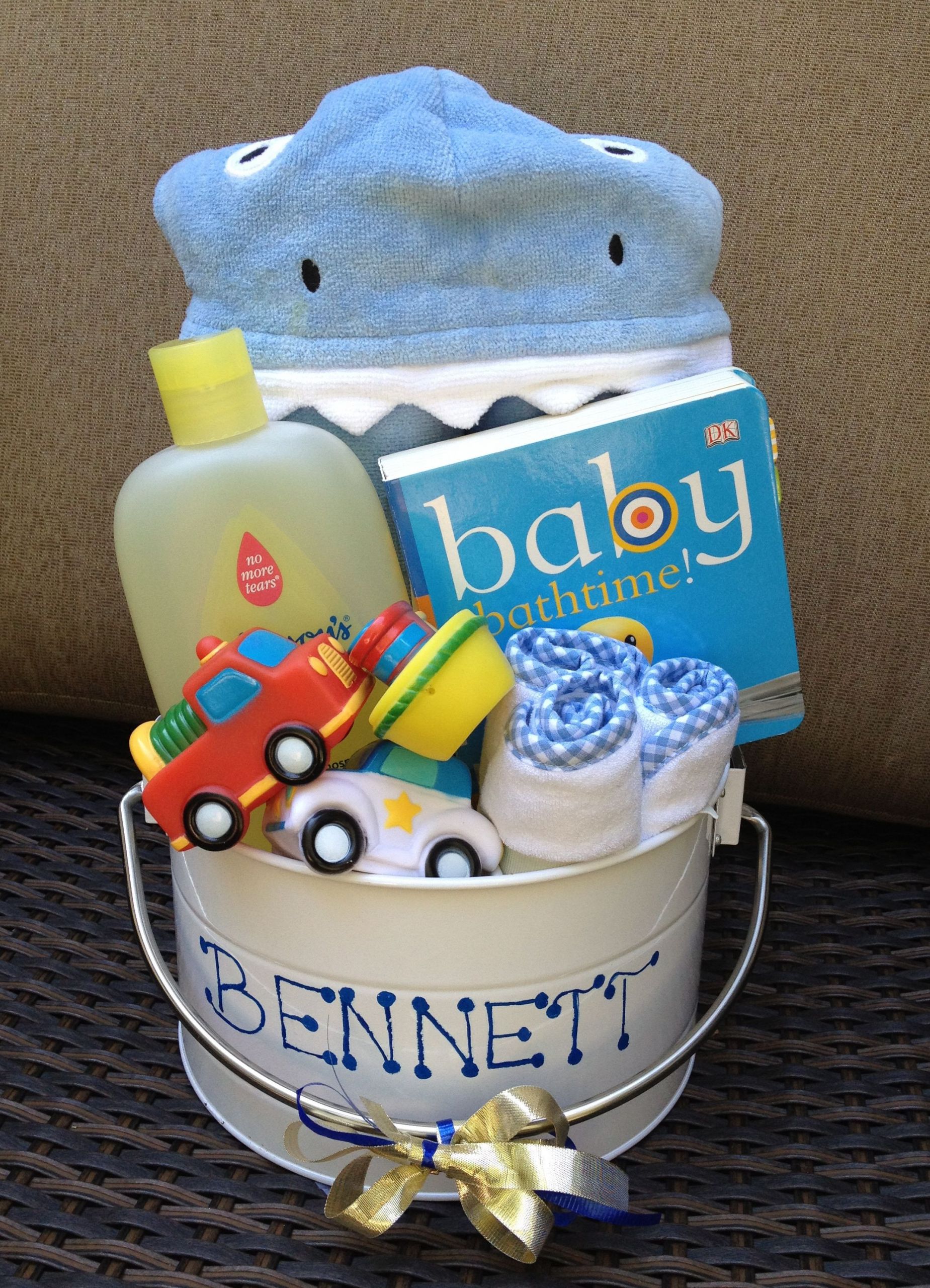 Diy Baby Boy Shower Gift Ideas
 Baby Bath Bucket Perfect for baby shower ts for boy or