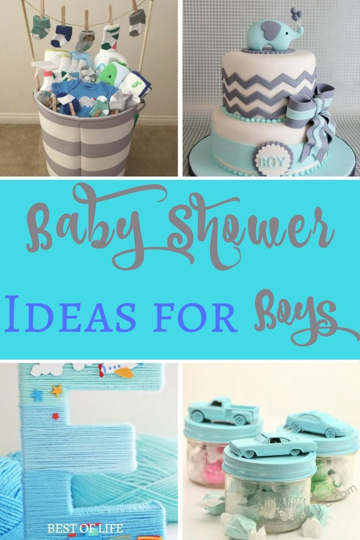 Diy Baby Boy Shower Gift Ideas
 Baby Shower Ideas for Boys
