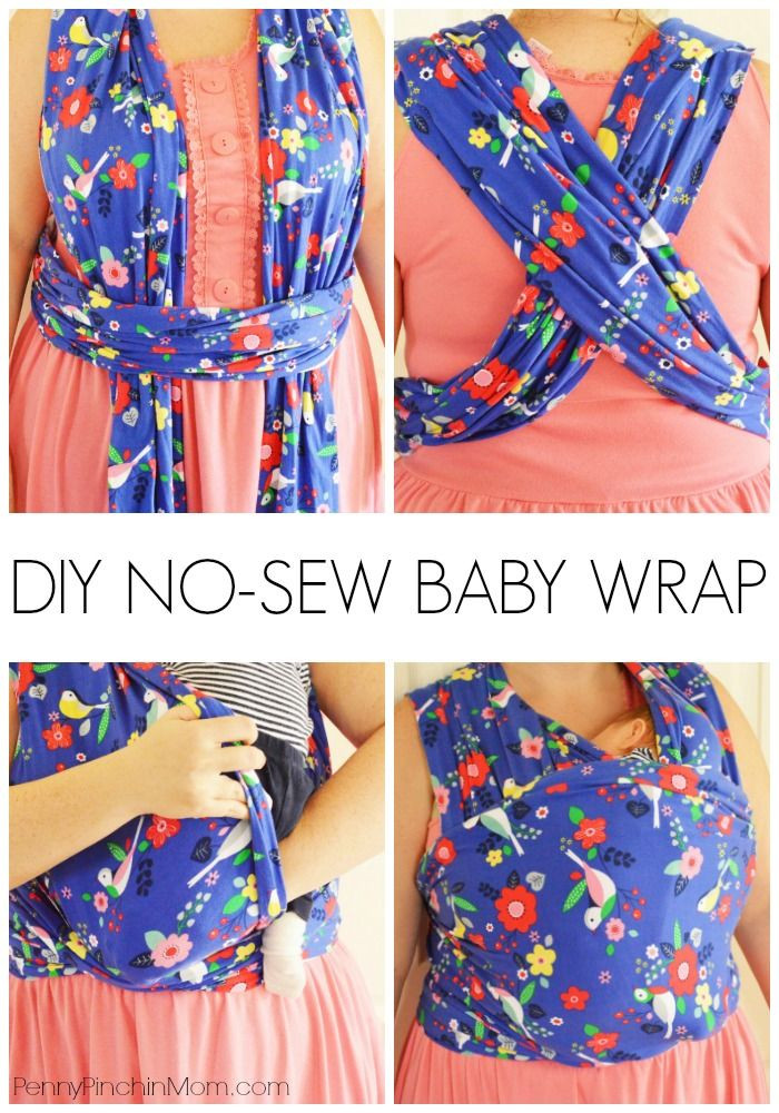 DIY Baby Carrier
 How to Make Your Own No Sew Moby Wrap