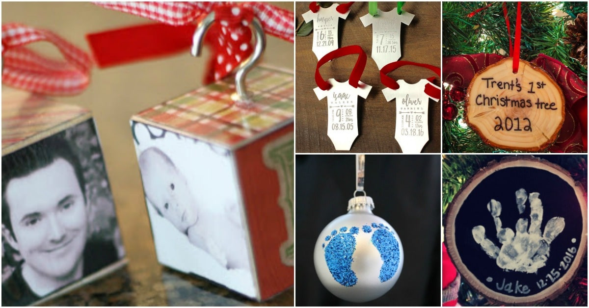 DIY Baby Christmas Ornaments
 10 Memorable DIY Baby’s First Christmas Ornaments DIY