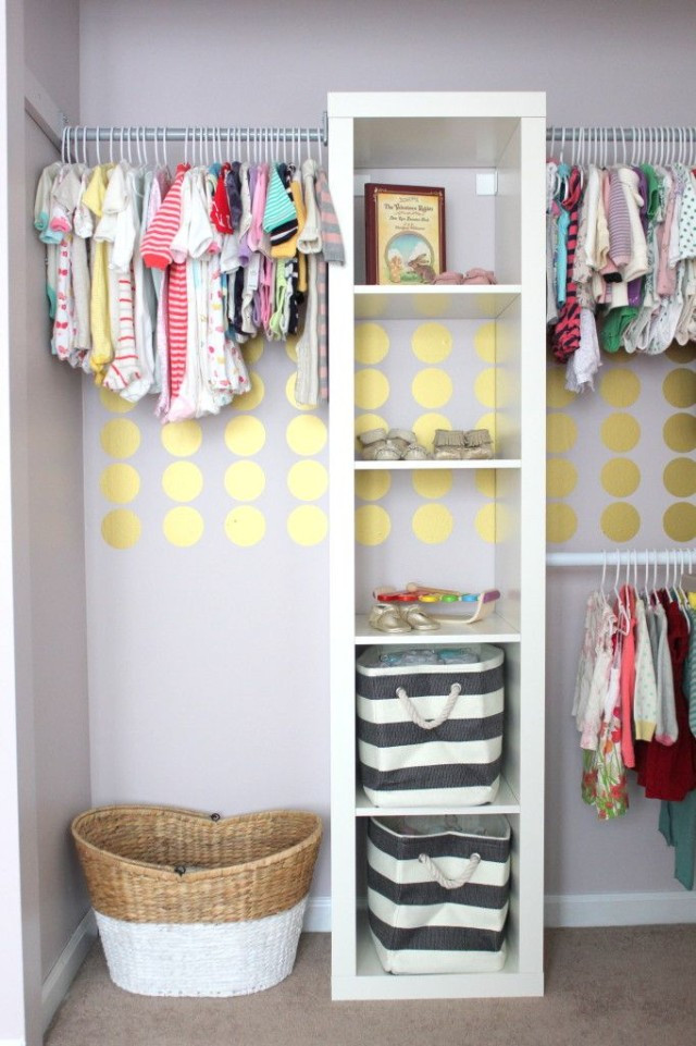 DIY Baby Clothes Organizer
 Clever Nursery Organization Ideas Project Nursery