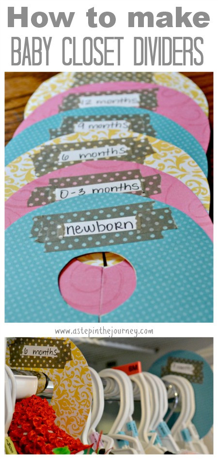 DIY Baby Clothes Organizer
 How to Make Baby Closet Dividers