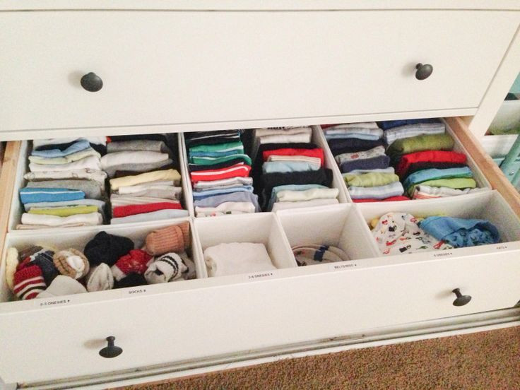 DIY Baby Clothes Organizer
 How To Organize Drawers For Every Room of the House