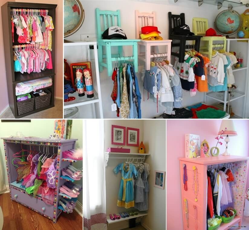 DIY Baby Clothes Organizer
 5 Cute and Clever DIY Kids Closet Ideas
