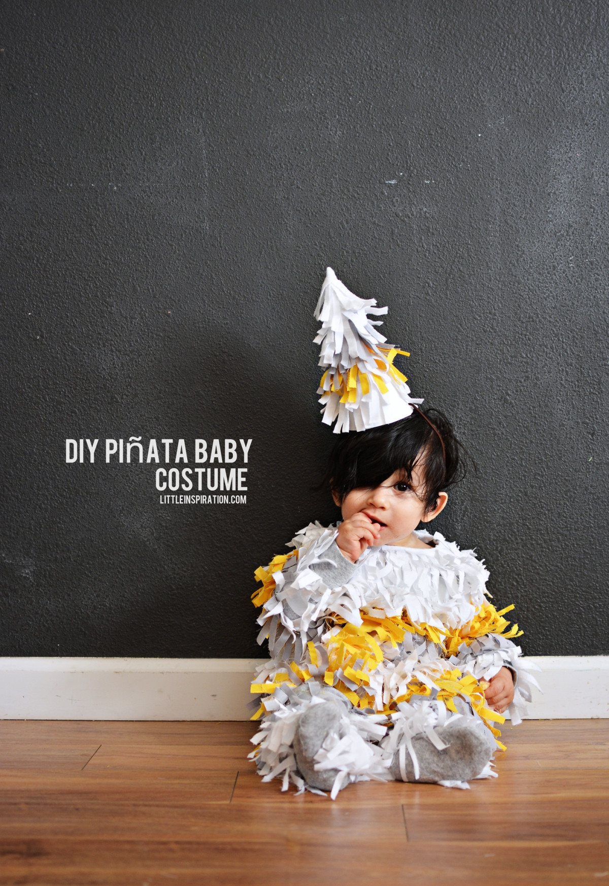 Diy Baby Costumes
 DIY Piñata Baby Costume No Sew Little Inspiration