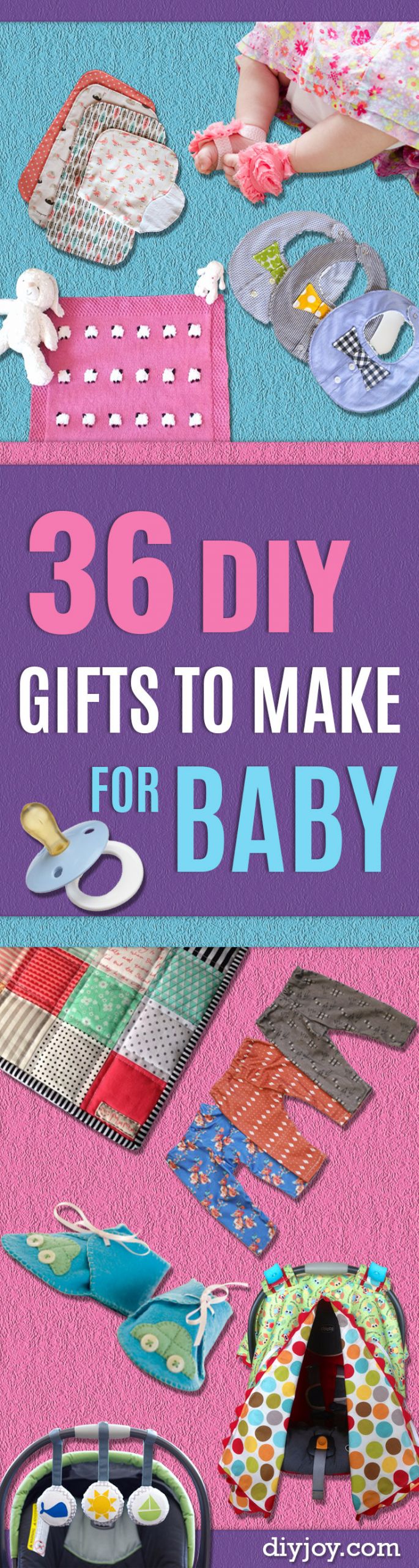 DIY Baby Crafts
 36 Best DIY Gifts To Make For Baby
