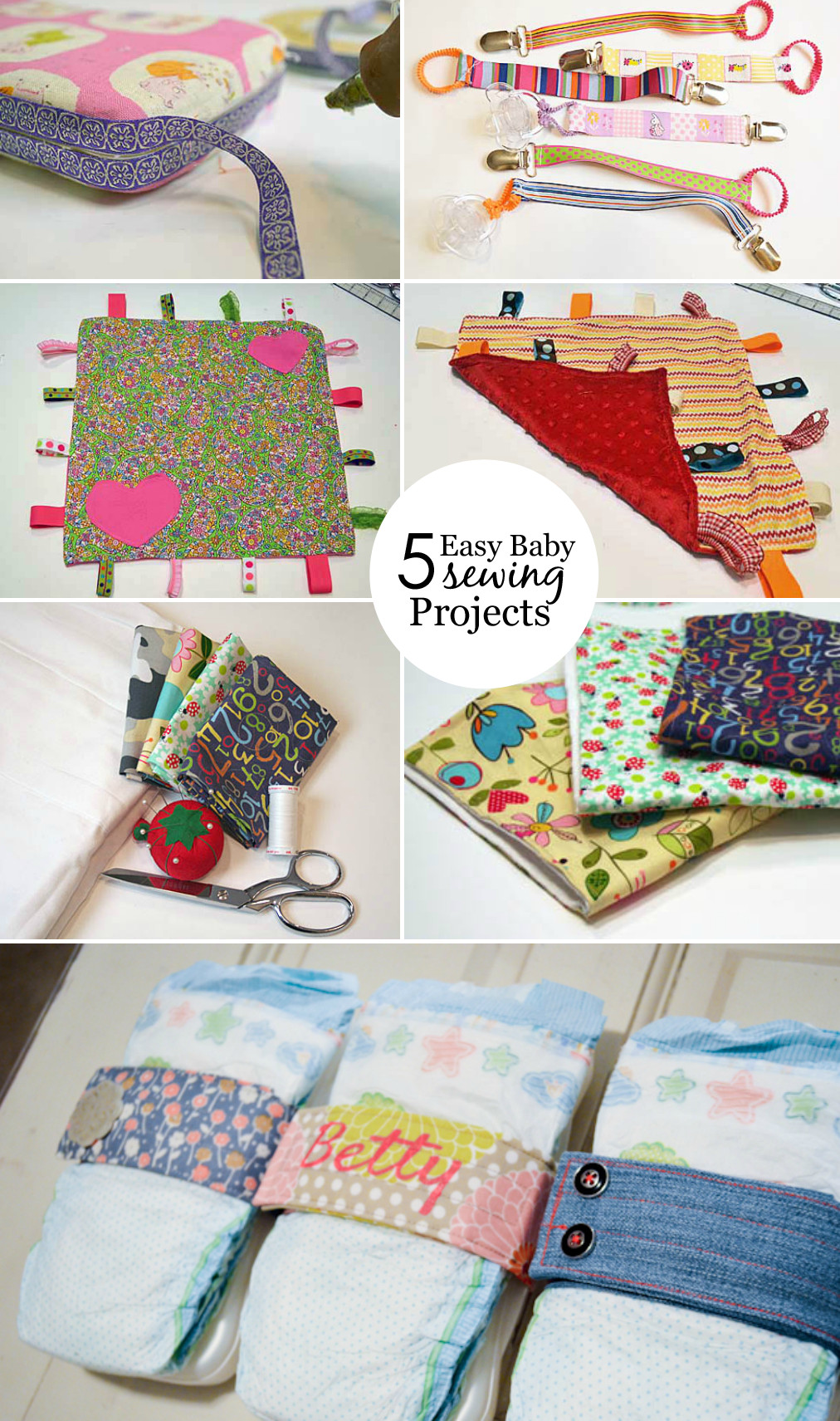 DIY Baby Crafts
 Easy Baby Sewing Projects Project Nursery