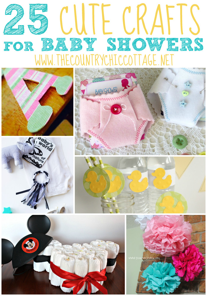 DIY Baby Crafts
 25 Baby Shower Crafts With images