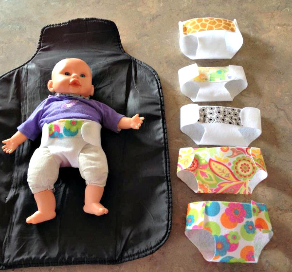 DIY Baby Diapers
 DIY Baby Doll Diapers