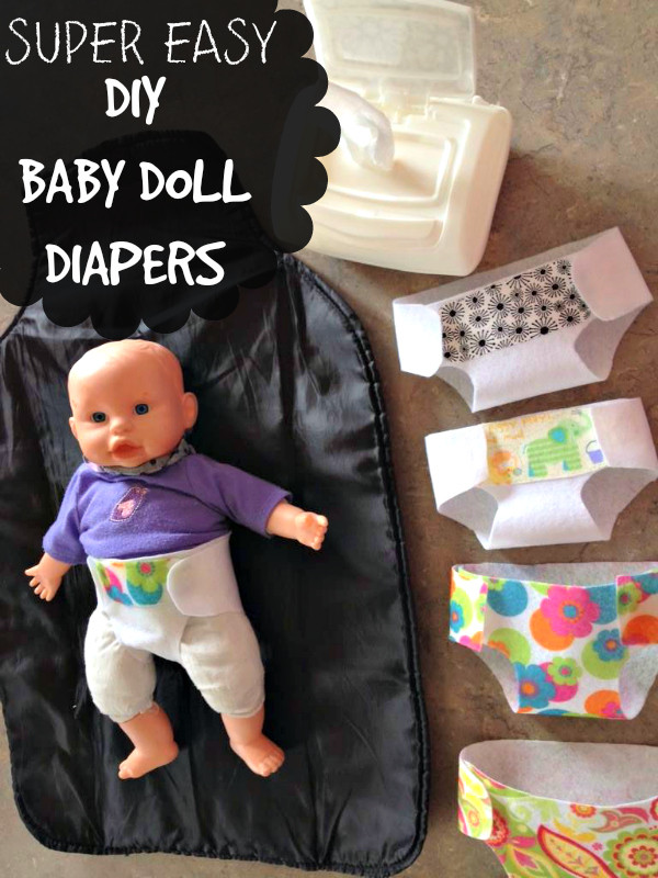 DIY Baby Diapers
 DIY Baby Doll Diapers