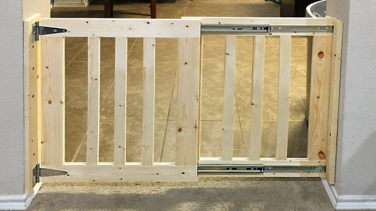 Diy Baby Fence
 DIY Sliding Baby Gate