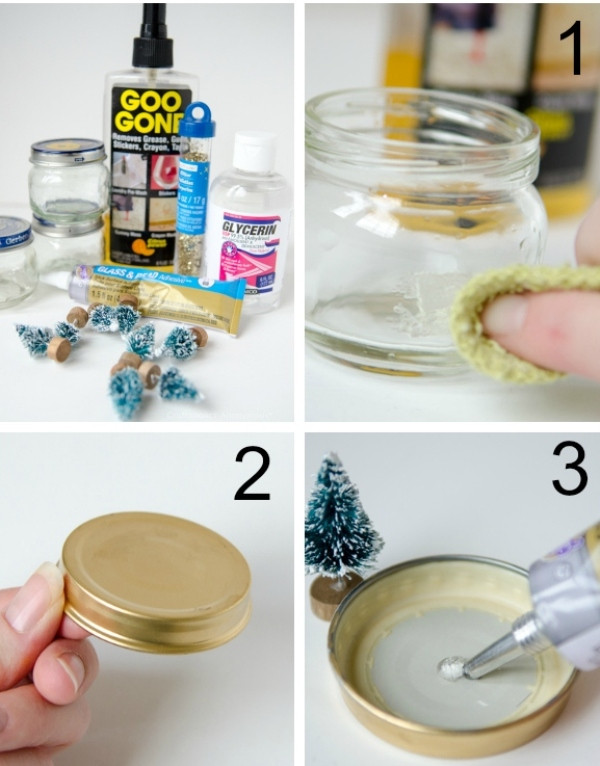 DIY Baby Food Jars
 Amazing DIY Baby Food Jar Snow Globes To Make