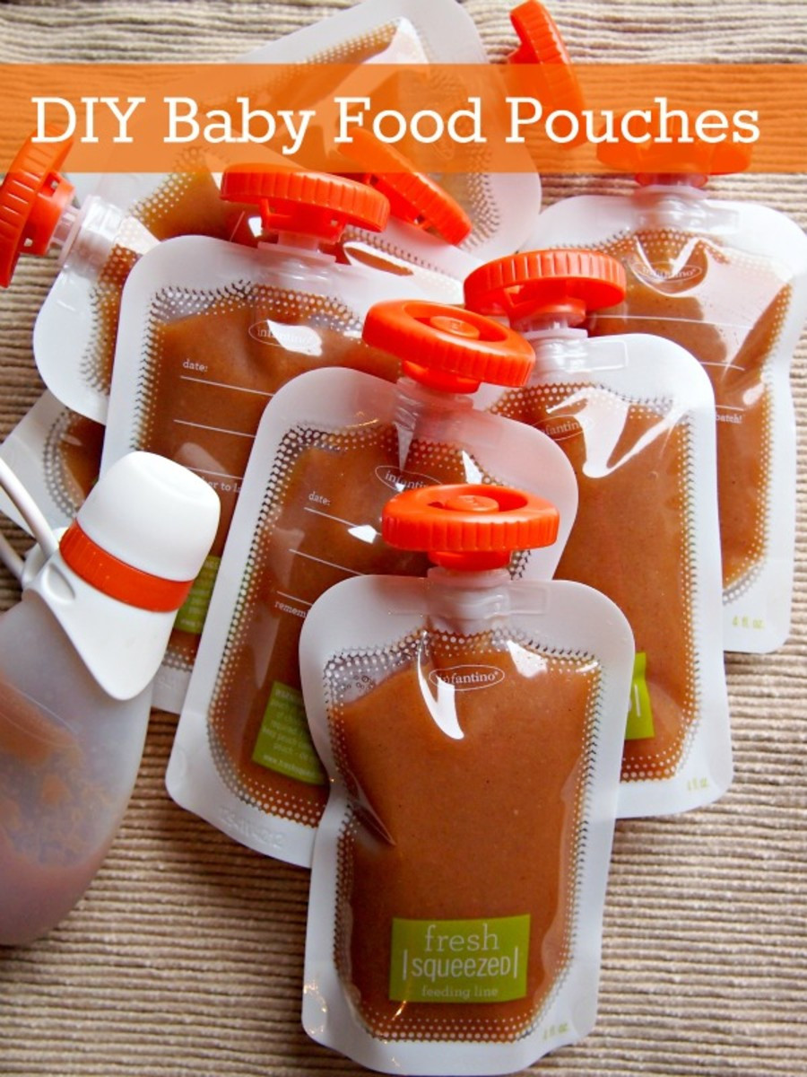 DIY Baby Food Pouches
 Make Your Own Baby Food Pouches with Fresh Squeezed by