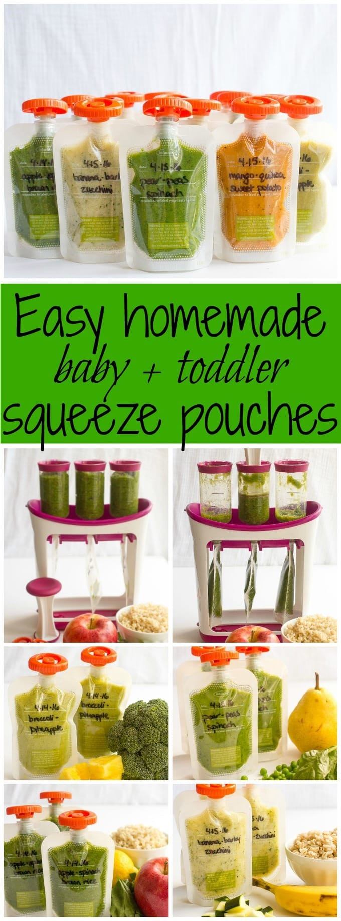 DIY Baby Food Pouches
 Homemade baby food pouches how to and 5 recipes Family