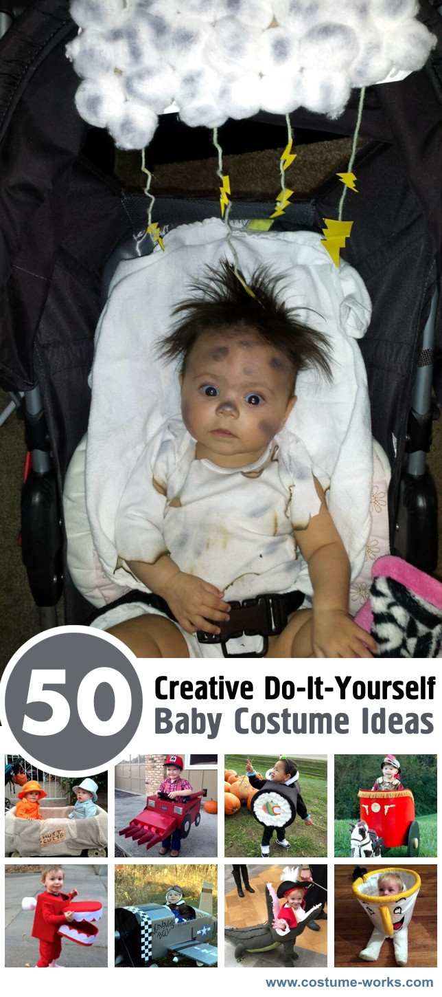DIY Baby Girl Costume
 50 Creative DIY Baby Costume Ideas