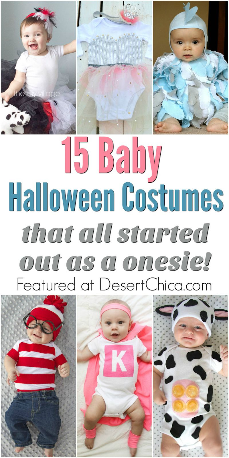 DIY Baby Girl Costume
 Adorable Baby Costumes from a esie