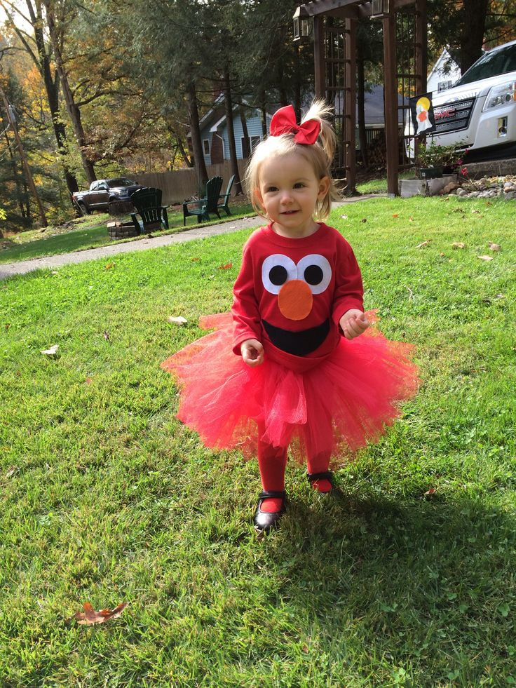 DIY Baby Girl Costume
 DIY Elmo Halloween costume