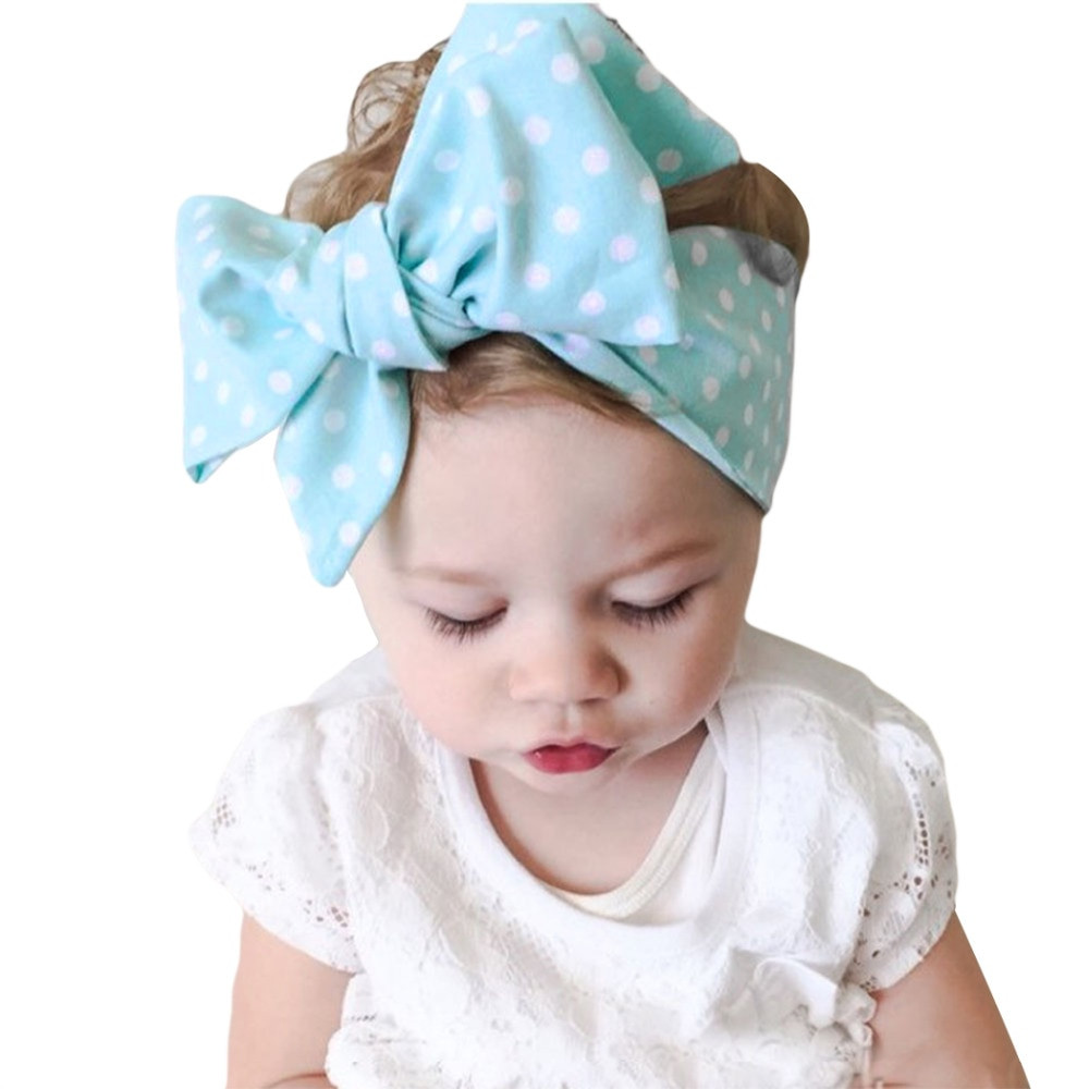 DIY Baby Head Wraps
 2016 Fashion Turban Knot Headband Baby Girls For Newborns