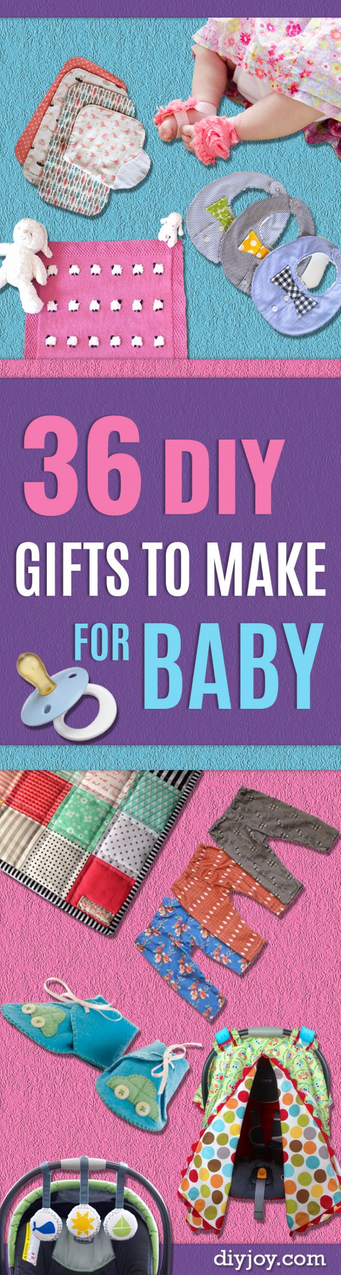 DIY Baby Items
 36 Best DIY Gifts To Make For Baby