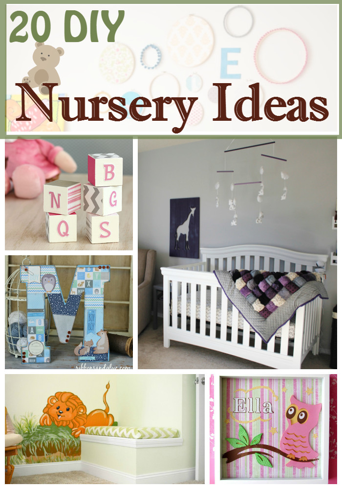 DIY Baby Nurseries
 20 Beautiful DIY Nursery Ideas