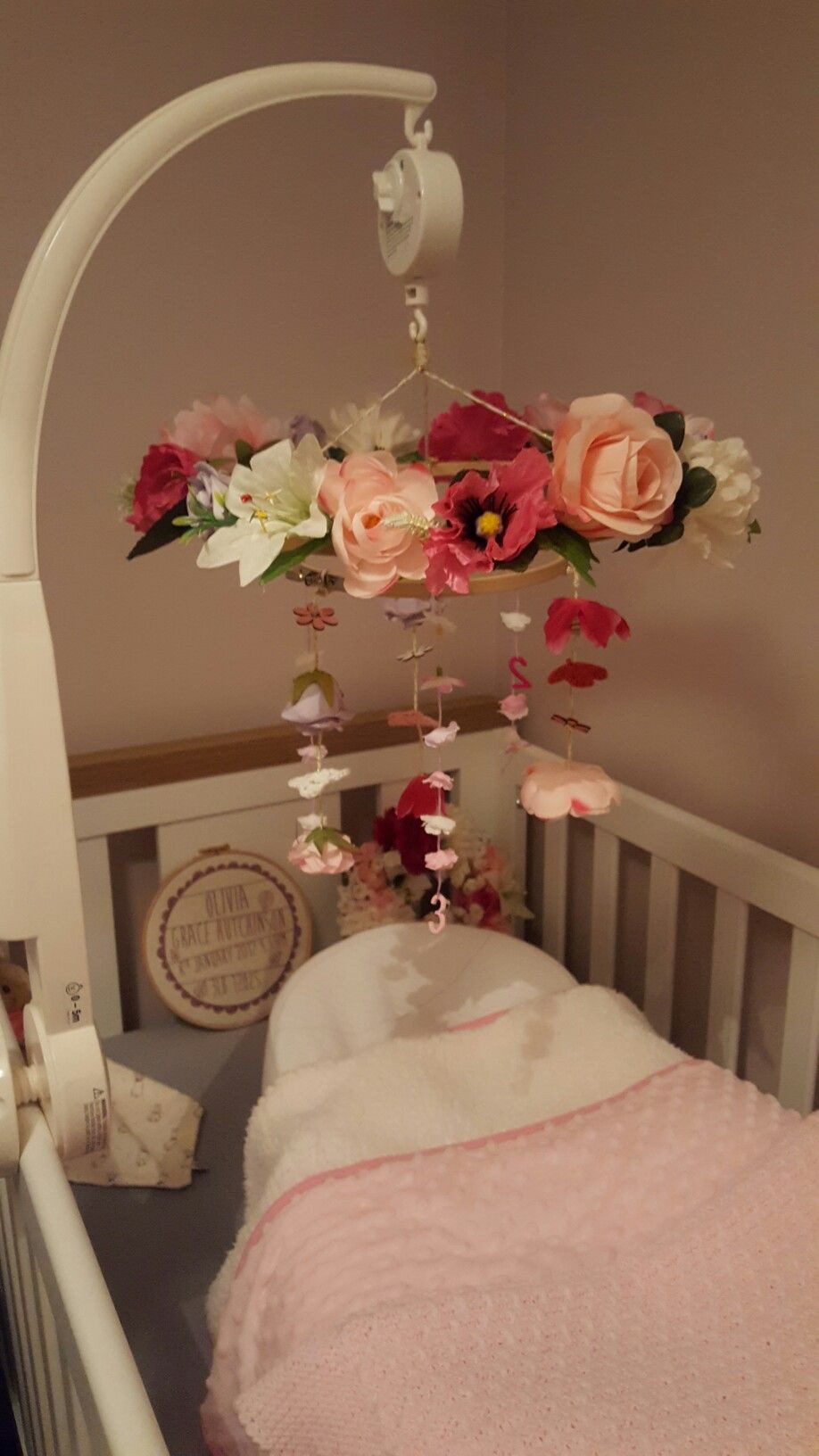 Diy Baby Nursery Decor
 DIY Woodland Nursery Mobile for baby girls room