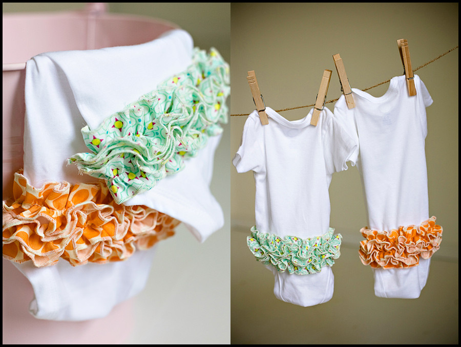 DIY Baby Onesies
 Cute DIY esies for Girls