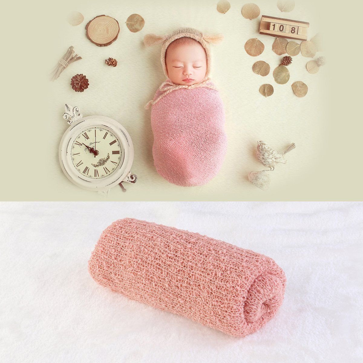 DIY Baby Photo Props
 Long Ripple Wrap DIY Newborn Baby graphy Wrap BAby