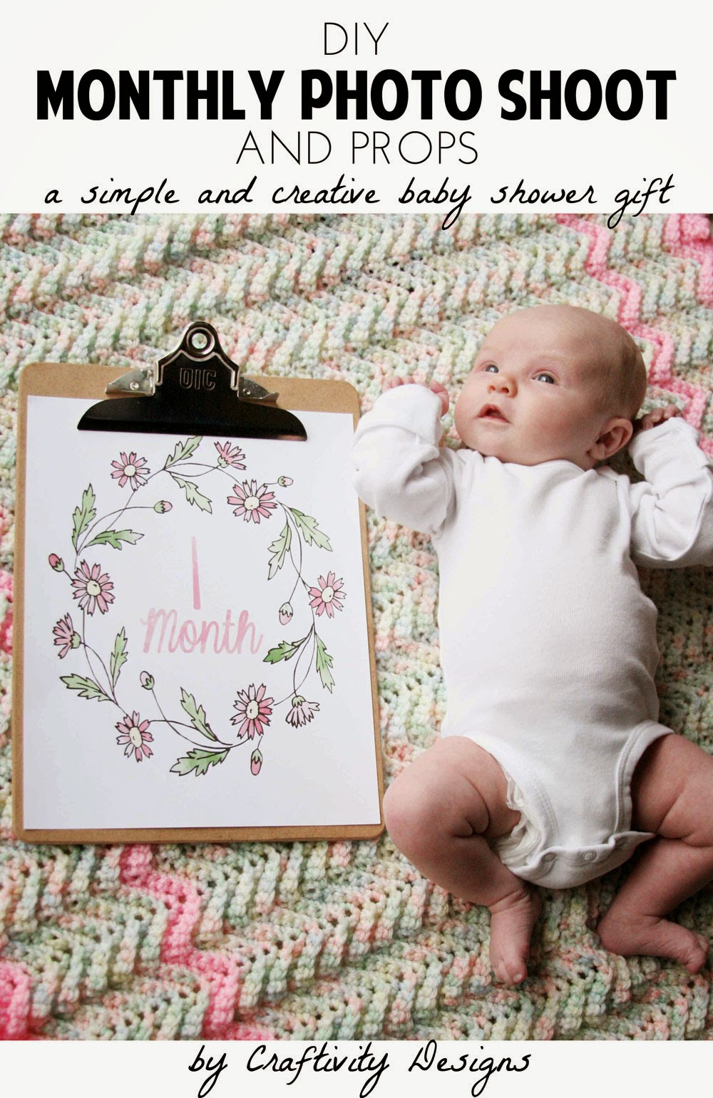 DIY Baby Photo Shoot
 DIY Monthly Baby s – Craftivity Designs