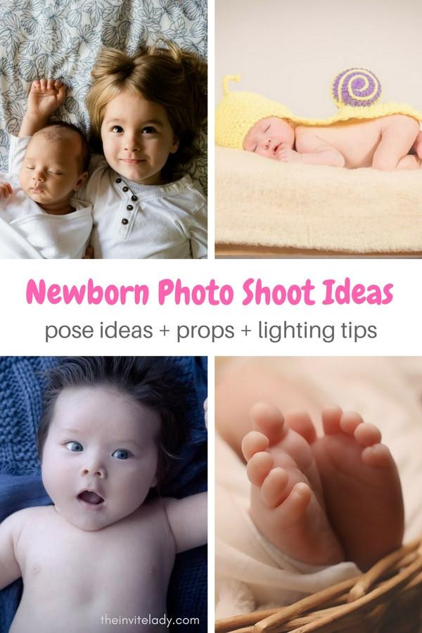 DIY Baby Pictures
 Easy DIY Newborn Baby graphy Ideas – The Invite Lady