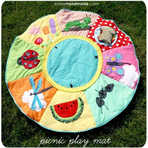 DIY Baby Play Mat
 Adorable Rugs Ideas and Tutorials for Kids Noted List