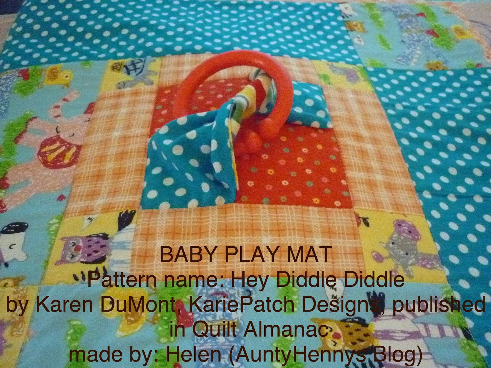 DIY Baby Play Mat
 AUNTY HENNYS BABY PLAY MATS