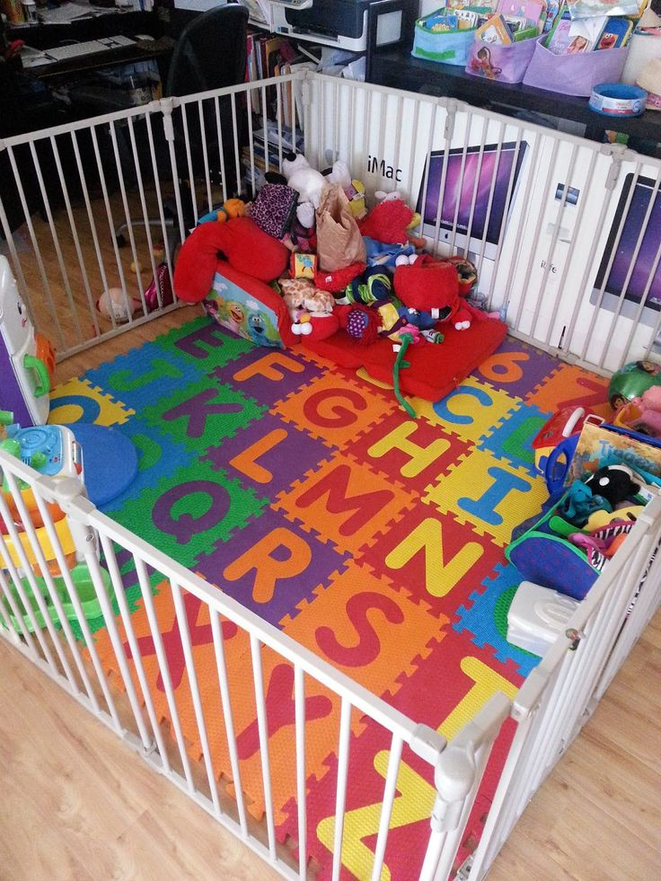 DIY Baby Play Yard
 The Play Area – Containing the Kid Tornado