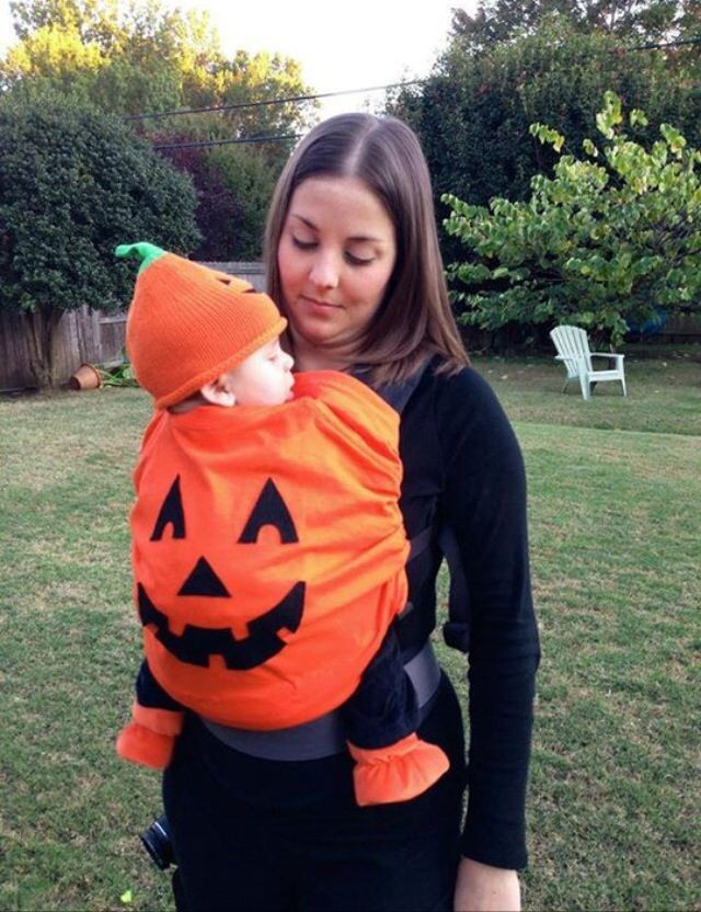 DIY Baby Pumpkin Costume
 20 best babywearing costumes images on Pinterest