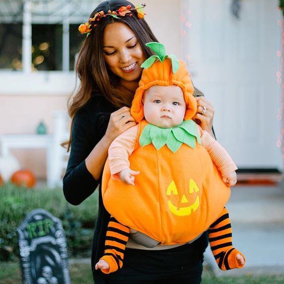 DIY Baby Pumpkin Costume
 Baby Pumpkin Costumes BabyCare Mag