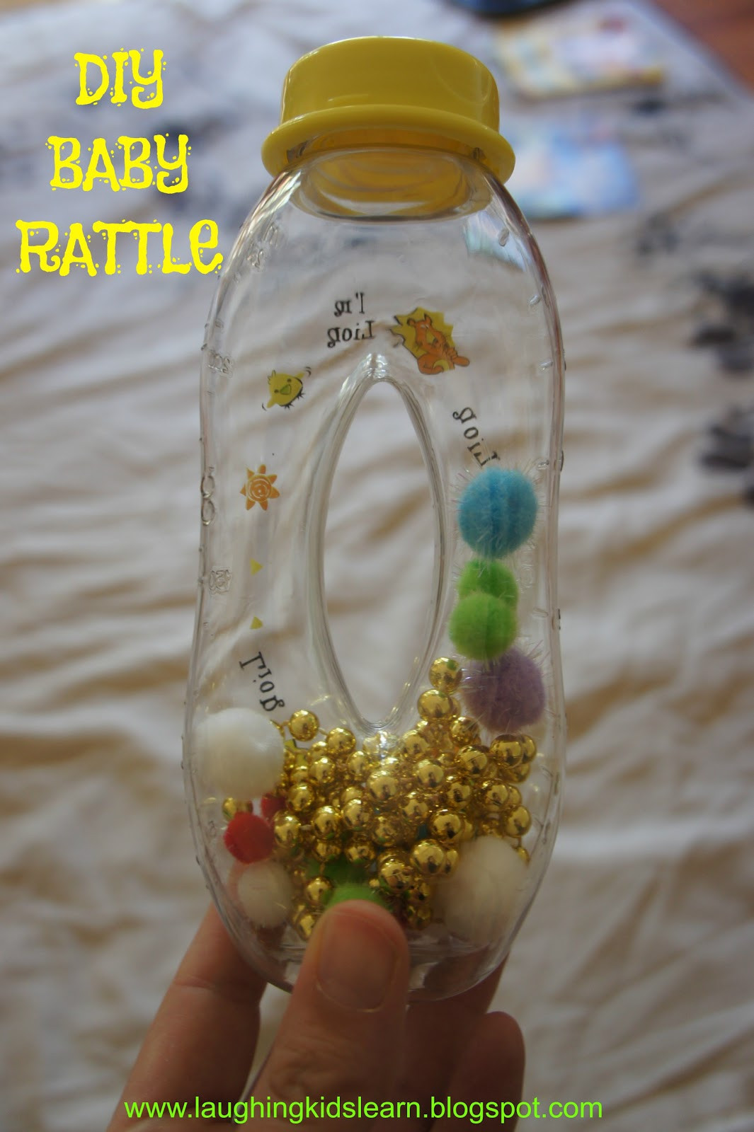 DIY Baby Rattle
 Mom And Kids DIY Baby Rattle