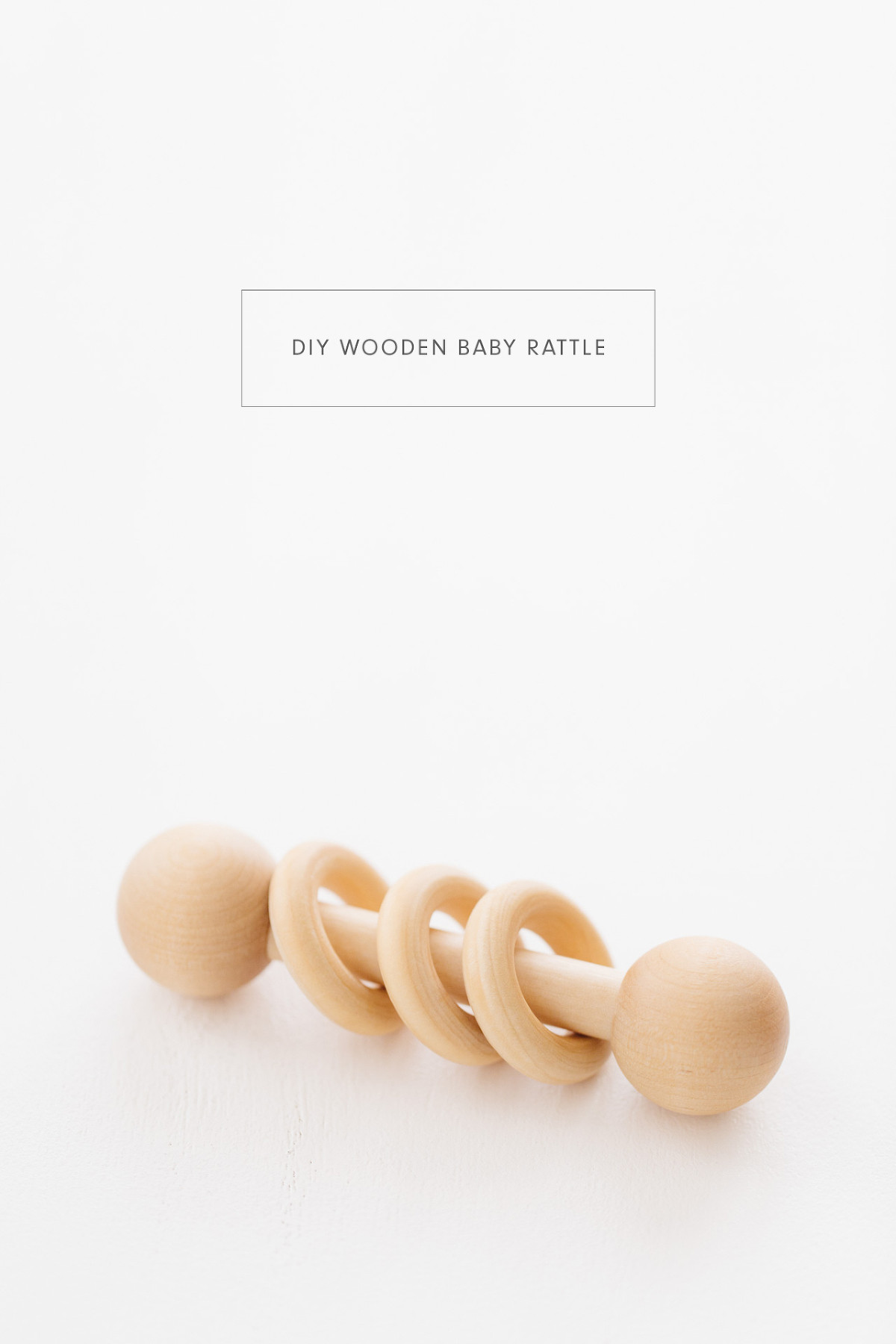 DIY Baby Rattle
 DIY Wooden Baby Rattle