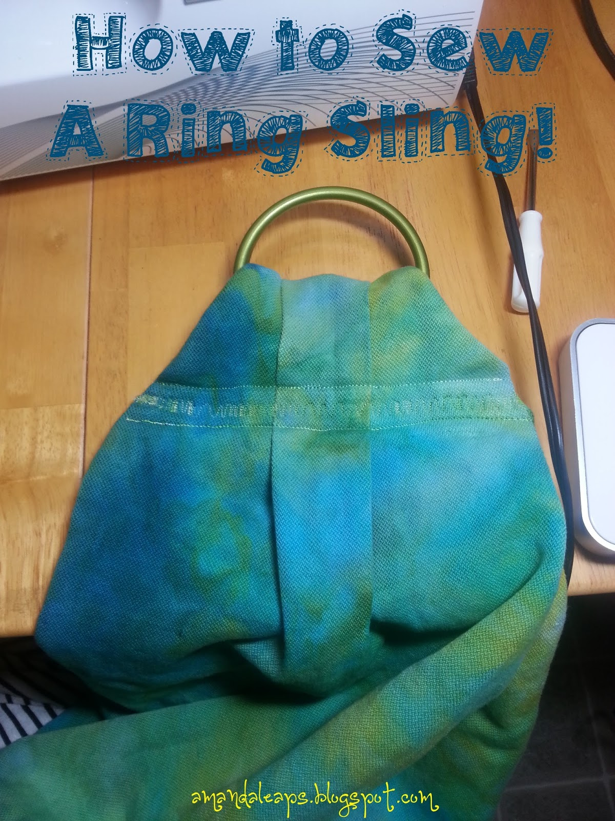 DIY Baby Ring Sling
 Leap d the Net Will Appear Wear Your Baby Wednesday