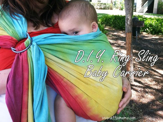 DIY Baby Ring Sling
 DIY Ring Sling Baby Carrier Babywearing