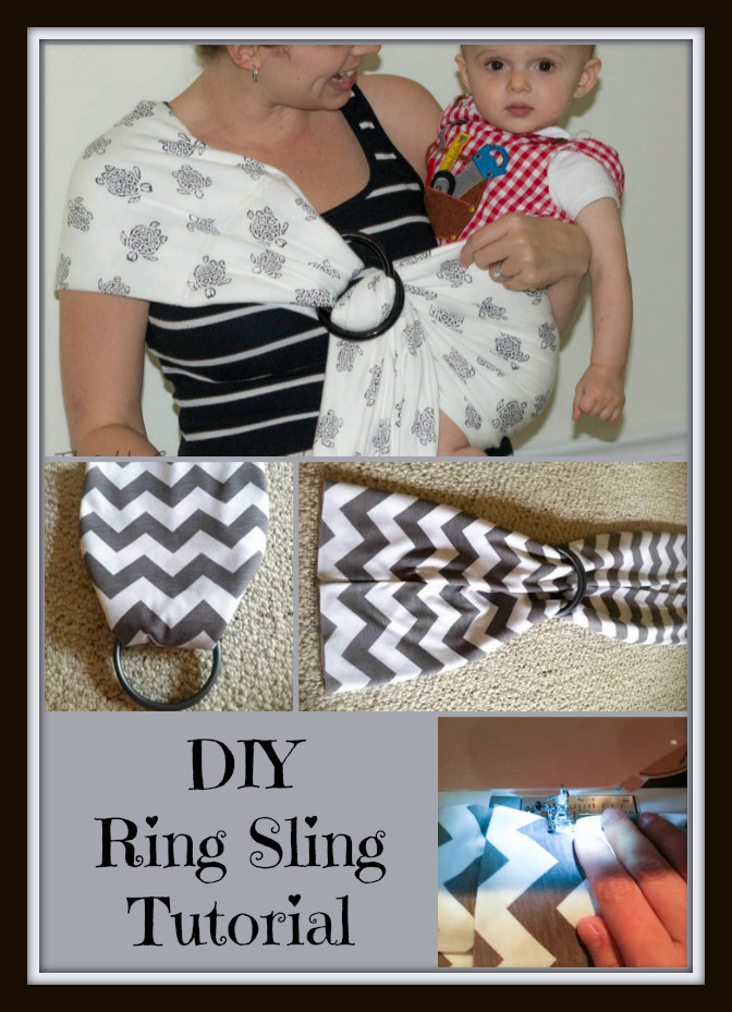 DIY Baby Ring Sling
 DIY Ring Sling Tutorial