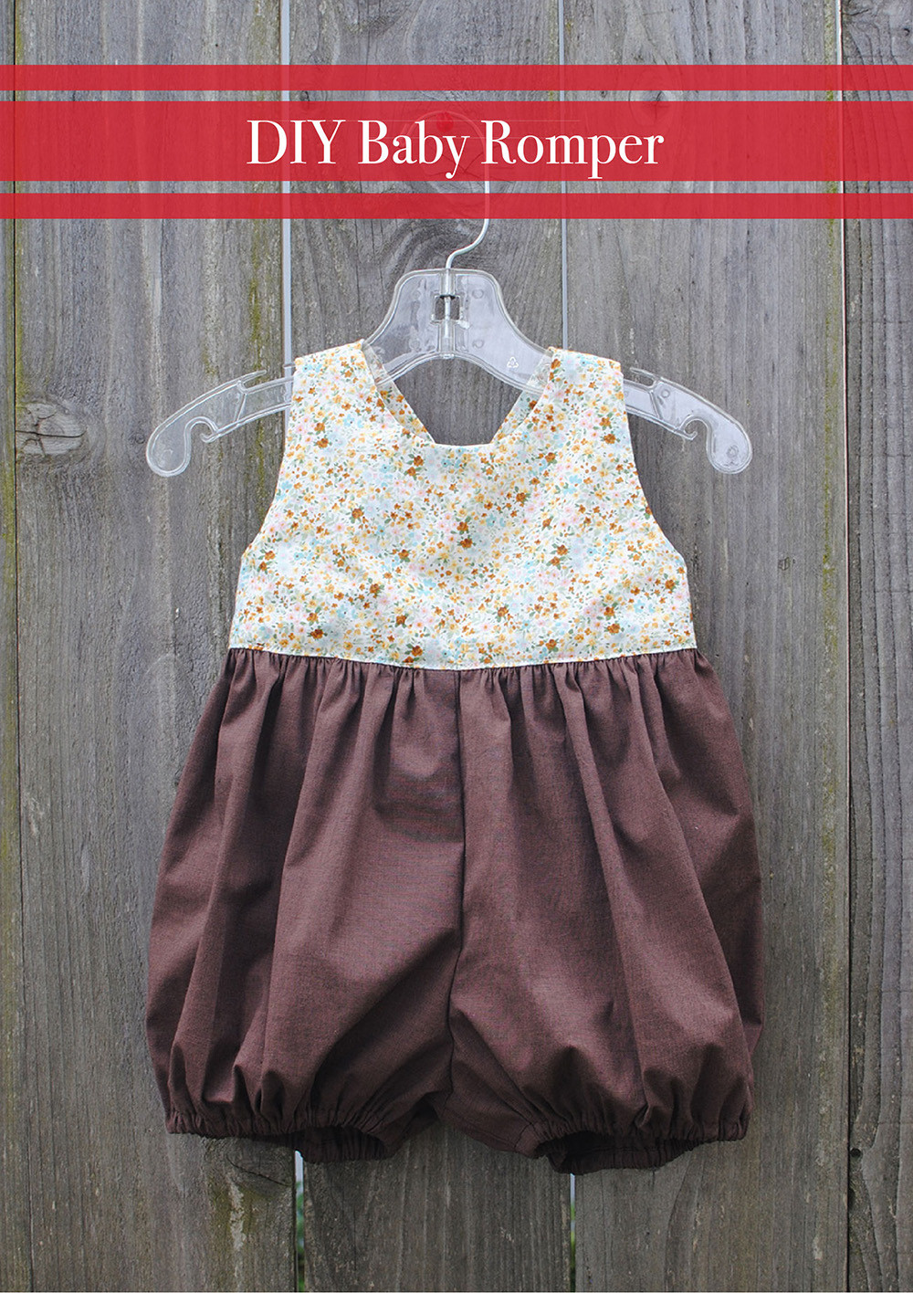 DIY Baby Rompers
 DIY baby t – Easy Craft and Sew