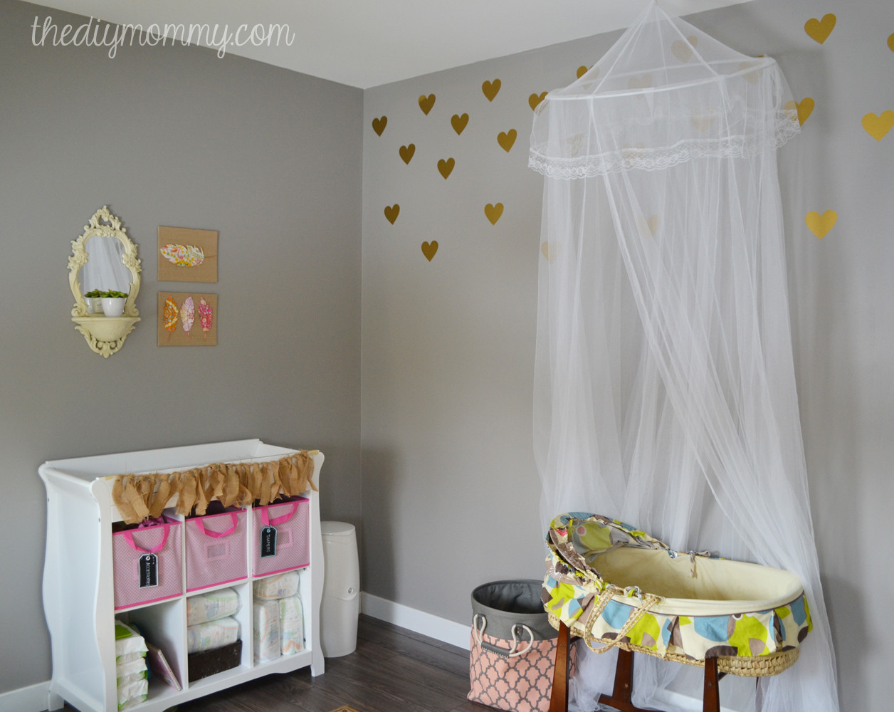 DIY Baby Room
 Baby B’s Soft Boho Nursery