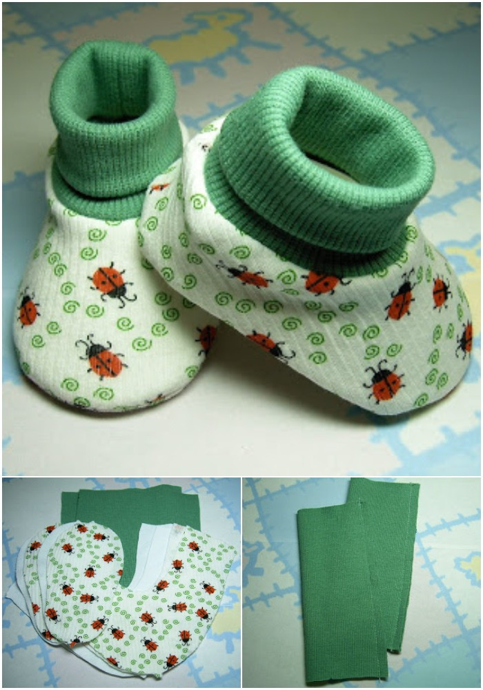 DIY Baby Shoe Pattern
 20 DIY Baby Shoes Patterns And Baby Boooties Ideas