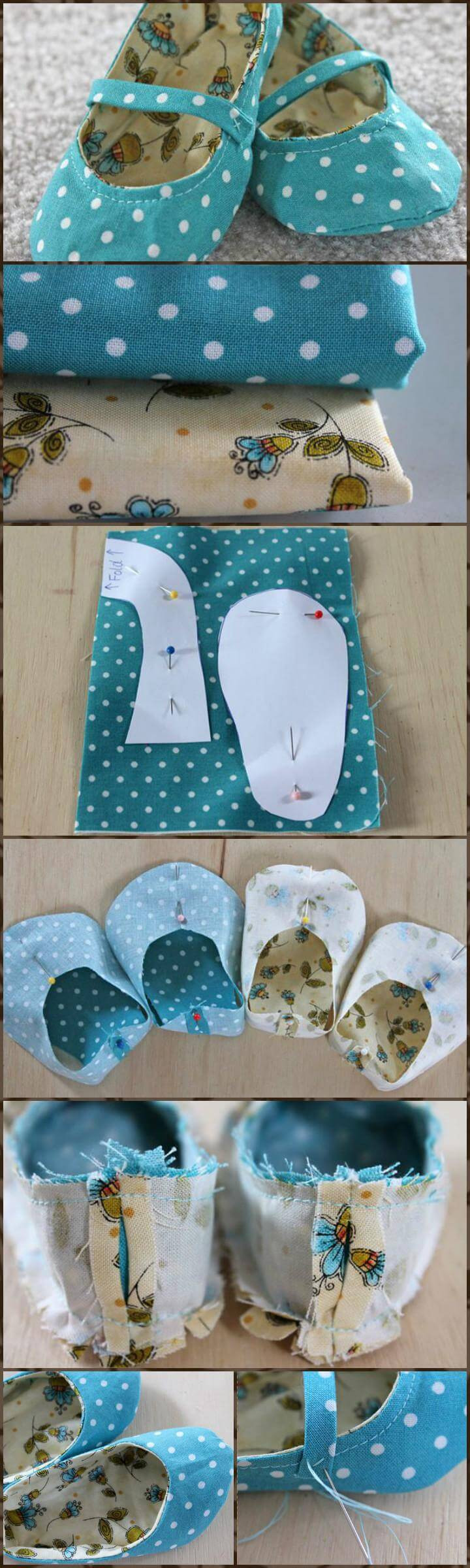 DIY Baby Shoes Pattern
 55 DIY Baby Shoes with Free Patterns and Tutorials ⋆ DIY