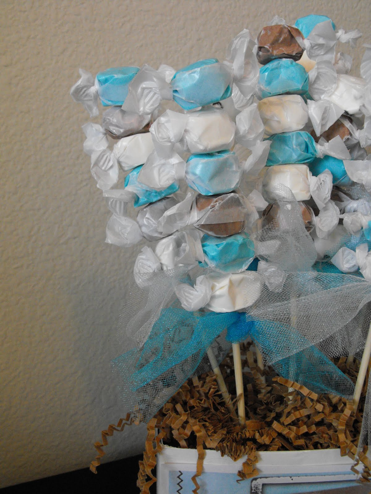 DIY Baby Shower Centerpieces Boy
 a little of this a little of that BOY Baby Shower